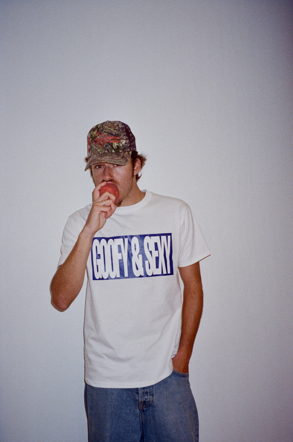 T-Shirt Blanc - GOOFY & SEXY