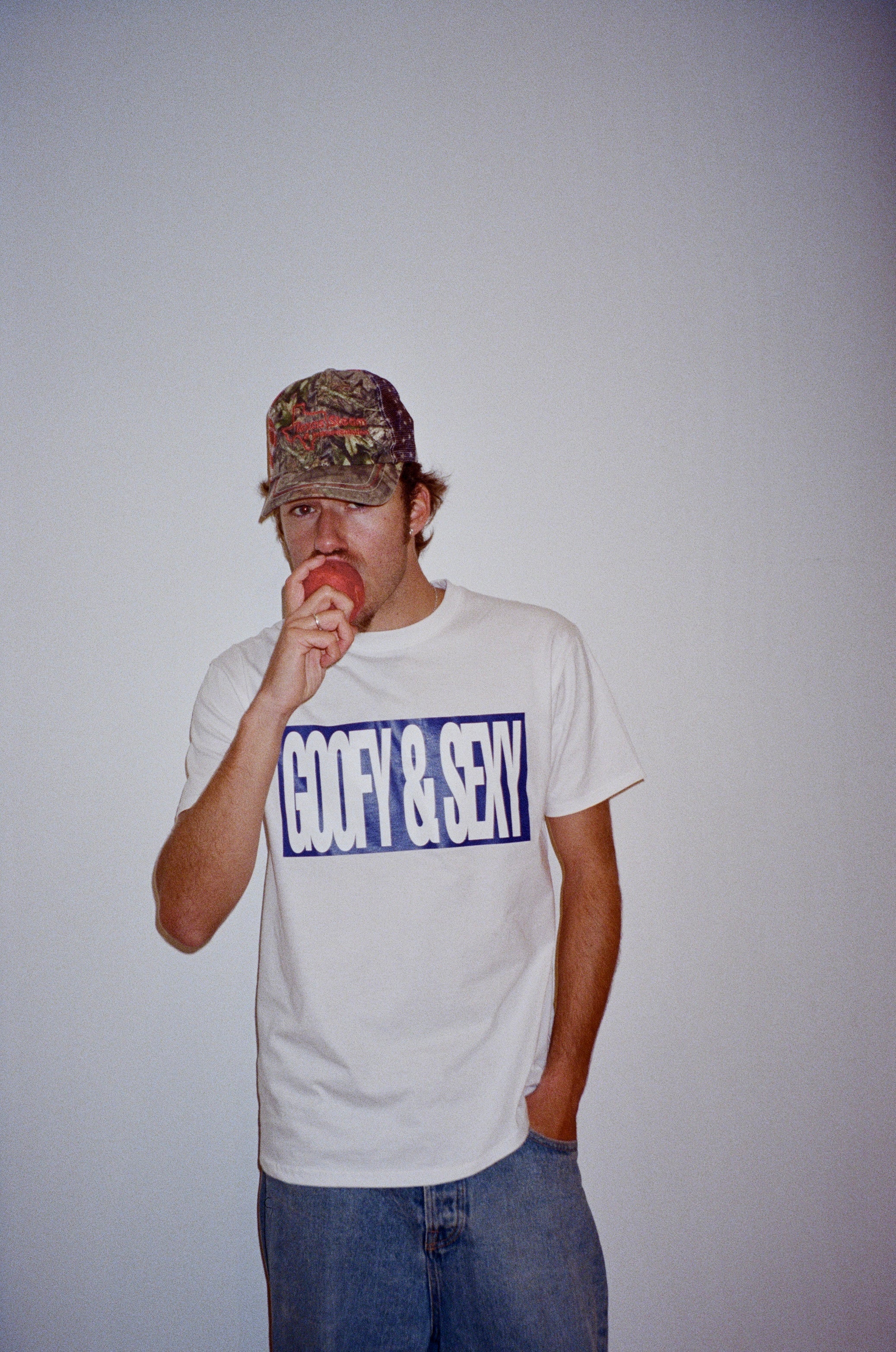 T-Shirt Blanc - GOOFY & SEXY