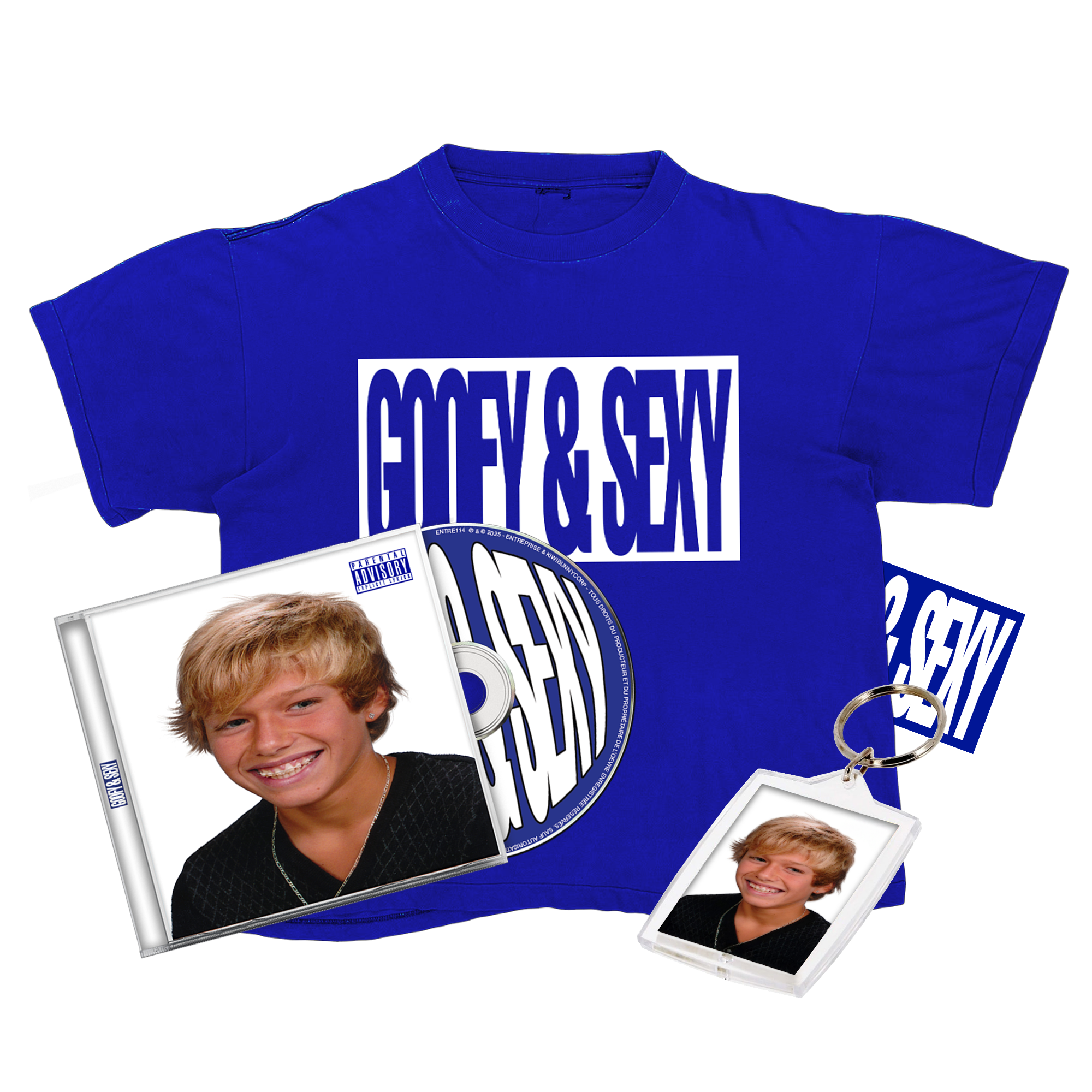 Bundle T-shirt / CD - GOOFY & SEXY