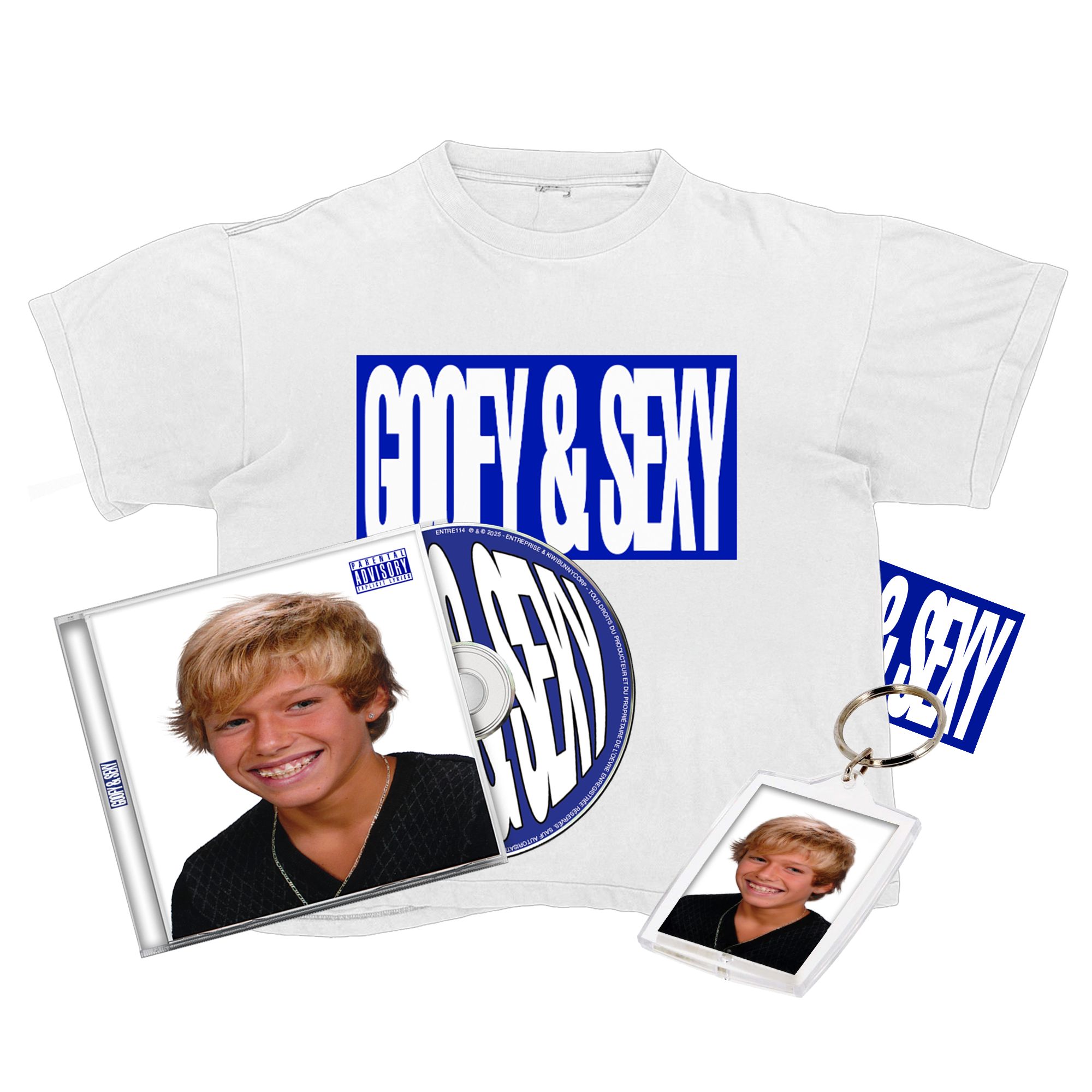 Bundle T-shirt / CD - GOOFY & SEXY