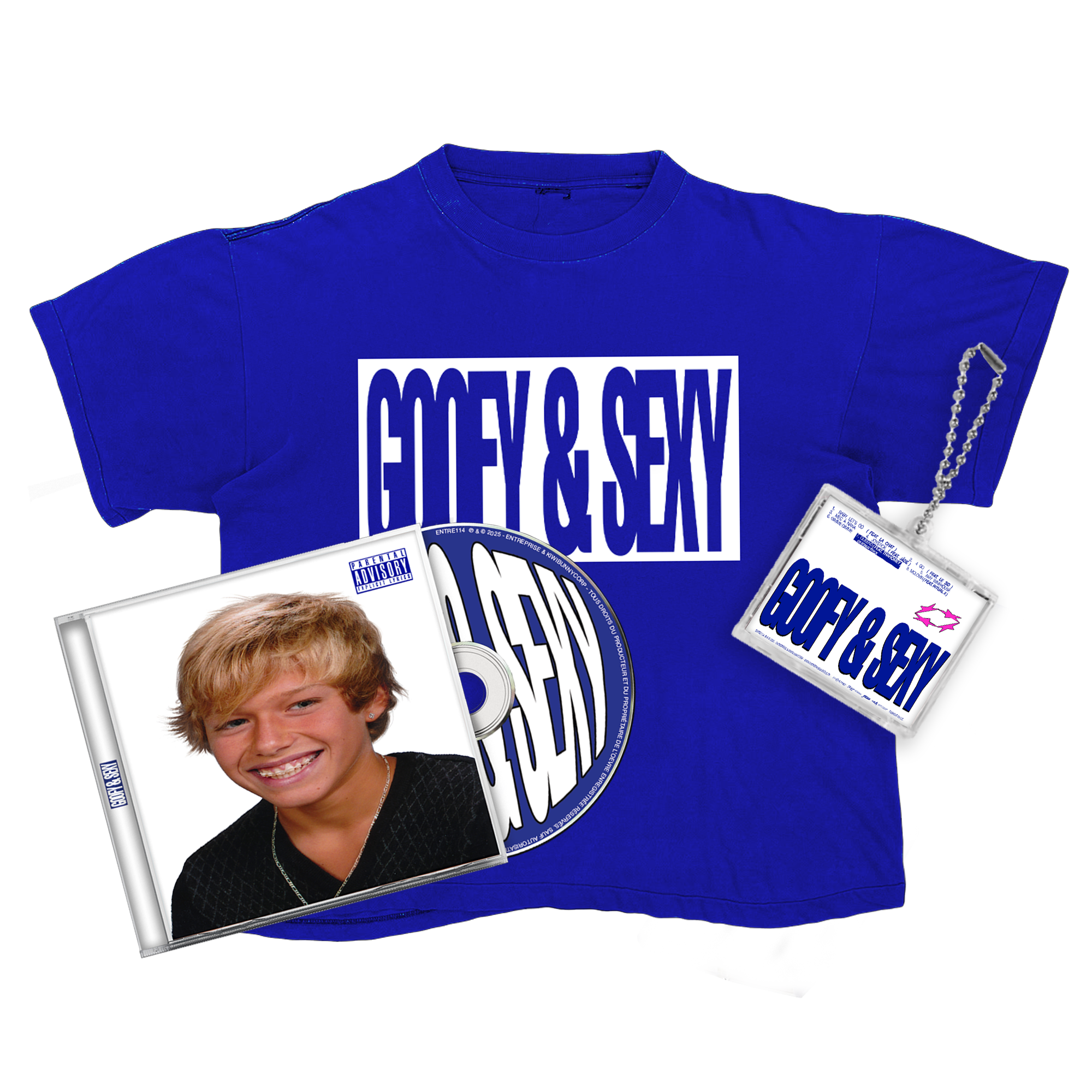 Bundle T-shirt / CD - GOOFY & SEXY